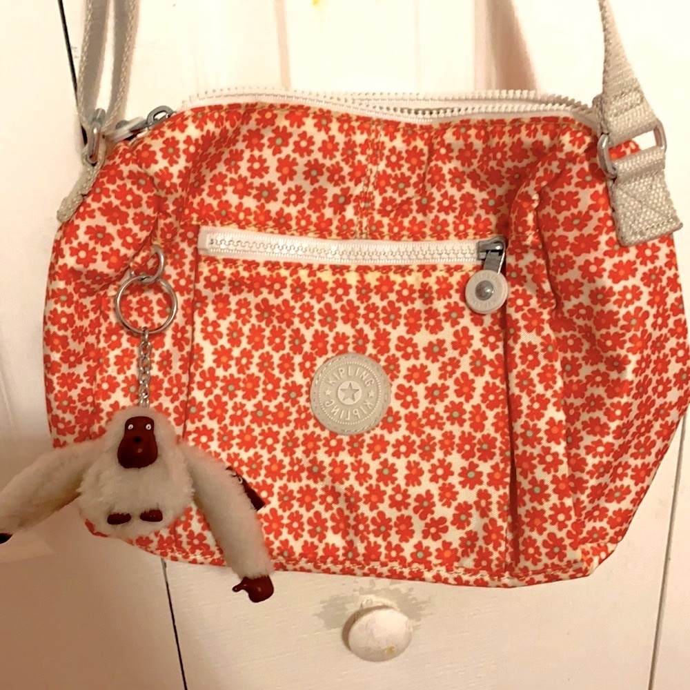Floral Kipling bag